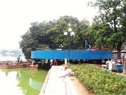 Bóng đá anh, ngoại hạng anh, lịch thi đấu euro 2012, Thêm bể “khủng” dưỡng bệnh cho rùa Hồ Gươm